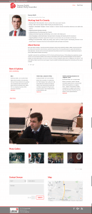 Duncan Smith, Labour Councillor Web Design