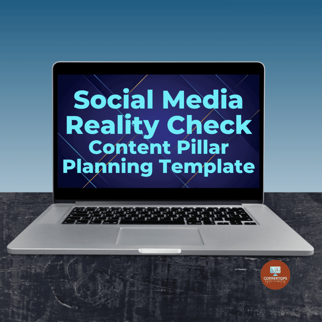 Social Media Reality Check - 3 Content Pillar Planning