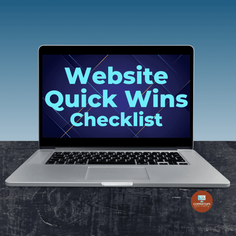 Website Quick Wins Freebie