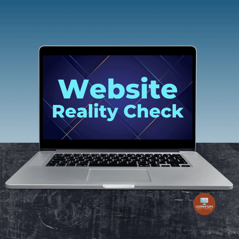 Website Reality Check Blog Post