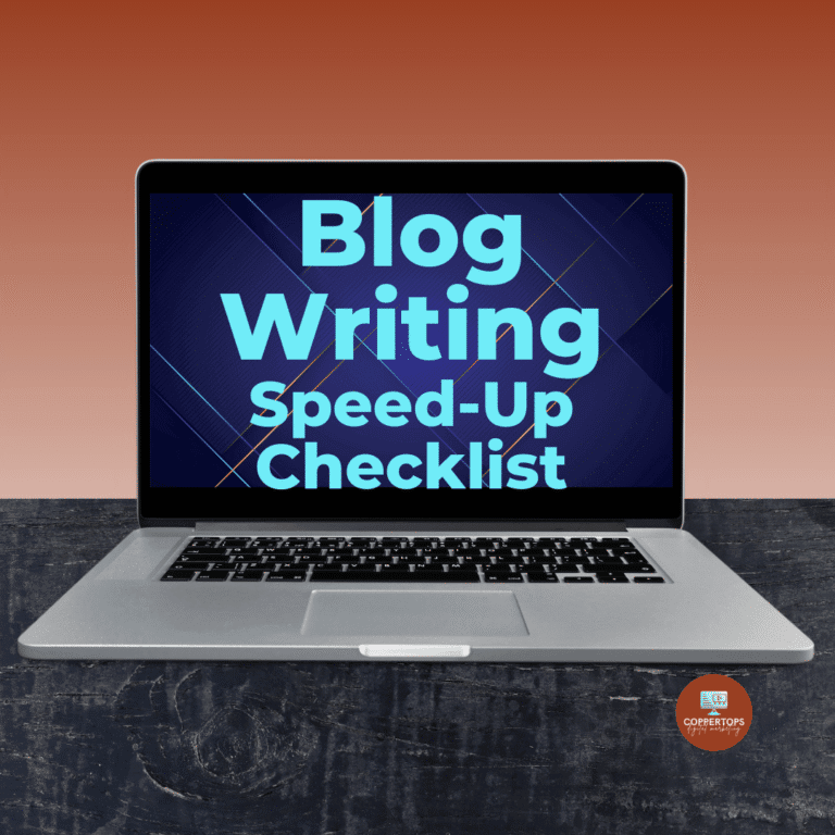 2025-08-28 Blog Writing Speed-Up Checklist
