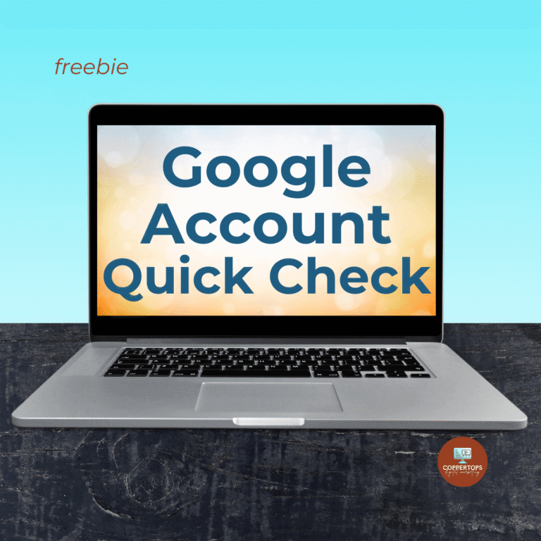 Google Account Quick Check