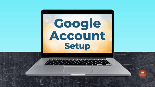 Google Account Website Course Graphic