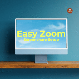 Zoom Setup for Screen Sharing