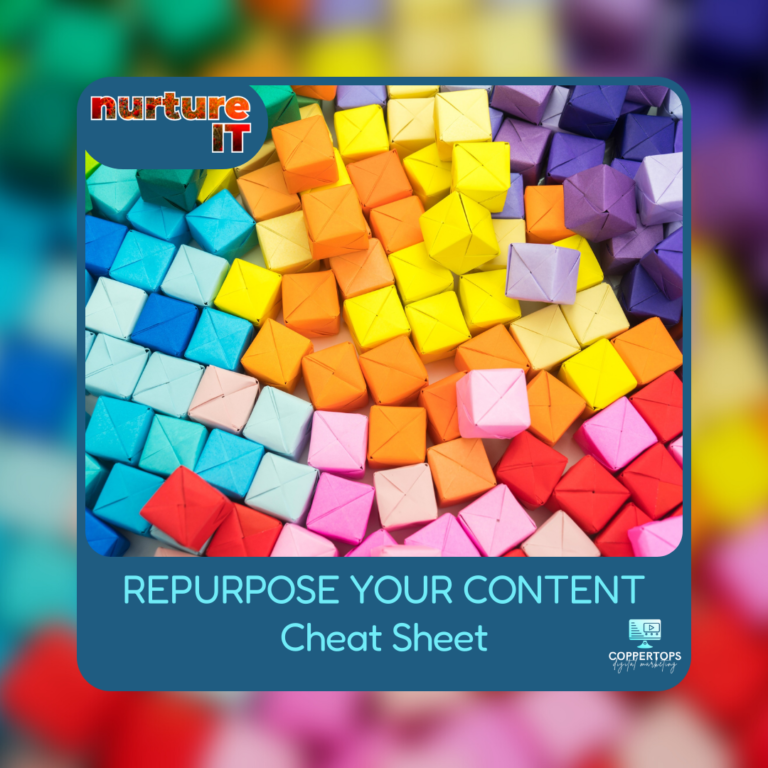 REPURPOSE YOUR CONTENT - Free Template Square