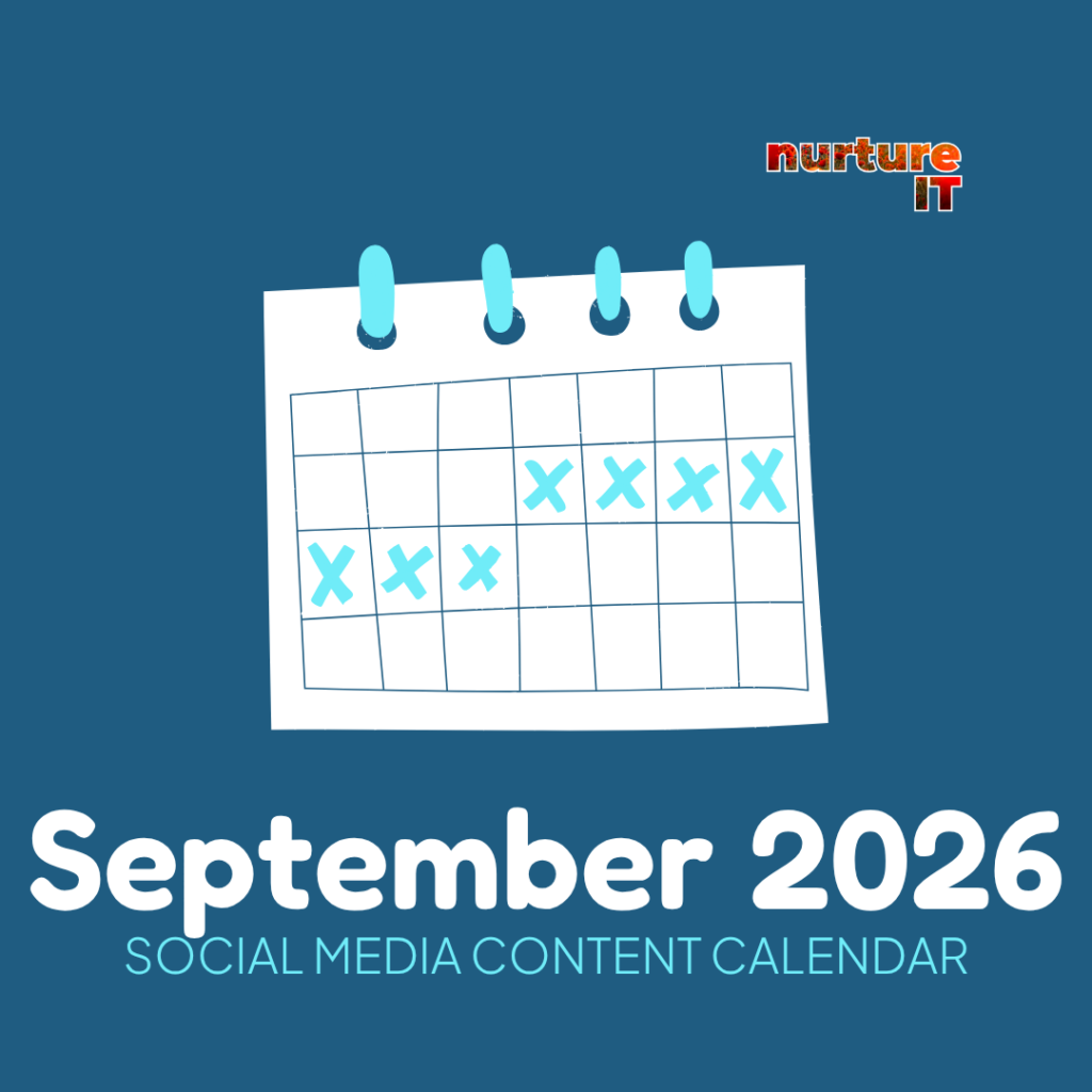 Social Media Calendar September 2026