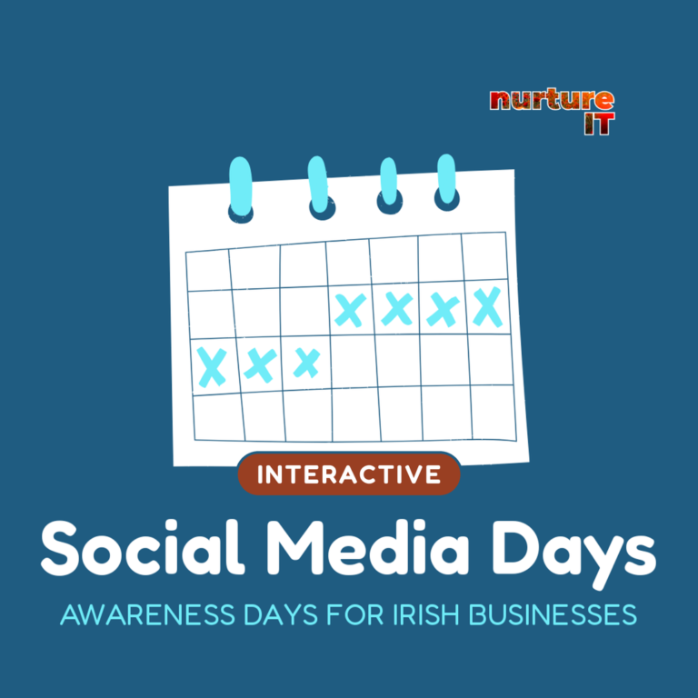 Nurture IT Social Media Days Interactive Calendar