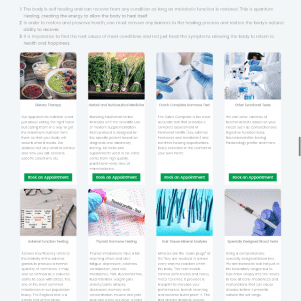 Thermography Clinic Ireland Web Design